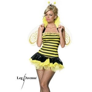 NEW LEG AVE QUEEN BEE BUMBLEBEE Halloween Costume
